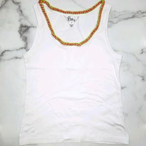 Lilly Pulitzer Ruffled Grosgrain Ribbon Tank